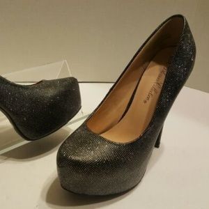 Heels with Platform (sparkly)